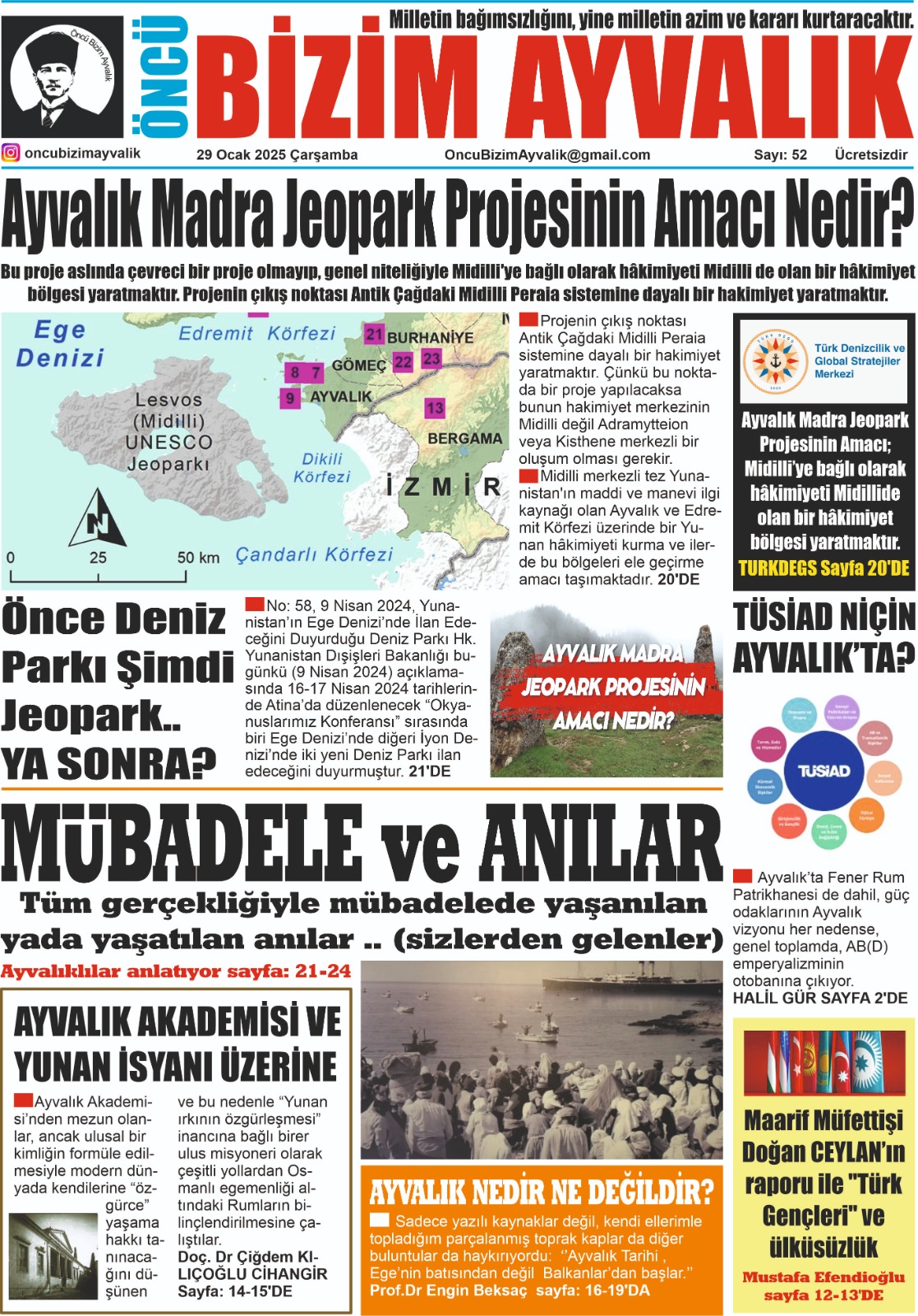 4.Sayı – 29 Ocak 2025
