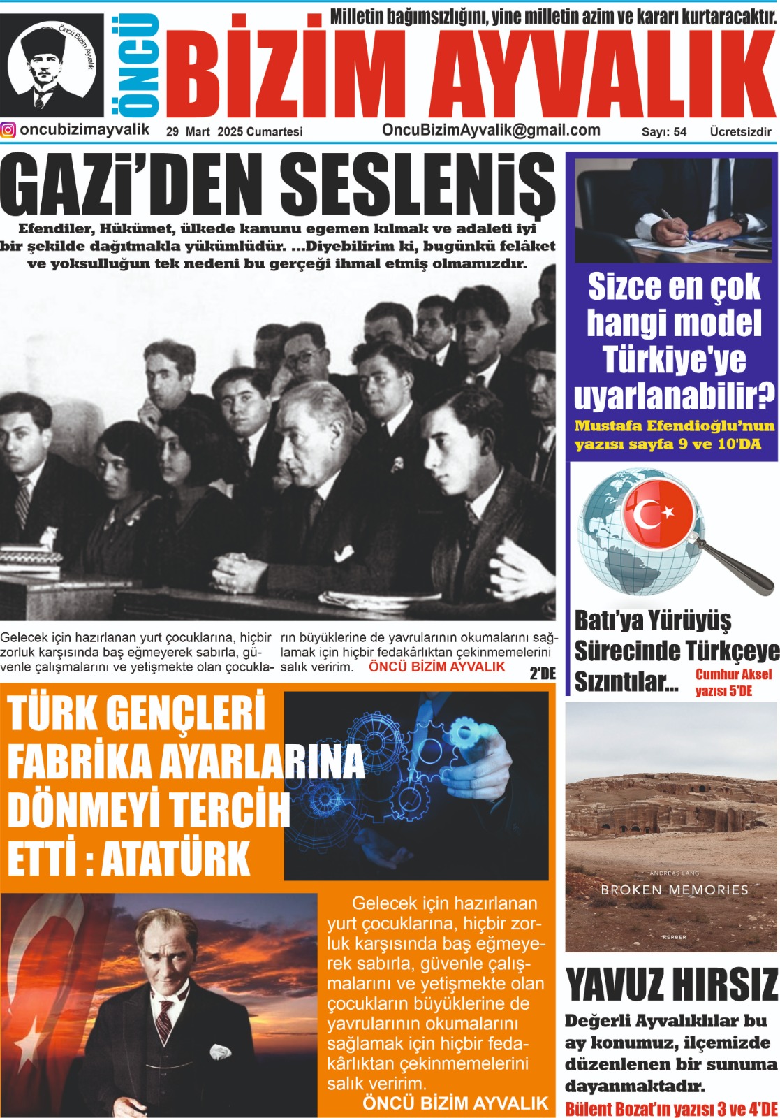 6.Sayı – 29 Mart 2025